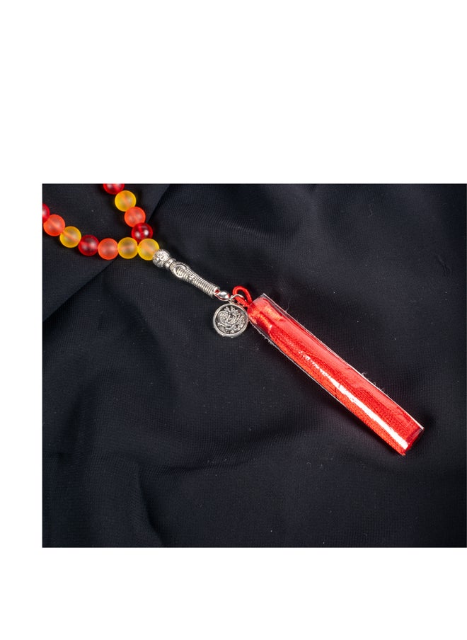 The Black Pearl Accessories Fabulous Multi Colored Opal Stone Prayer Bead of 33 Beads  - Image 2
