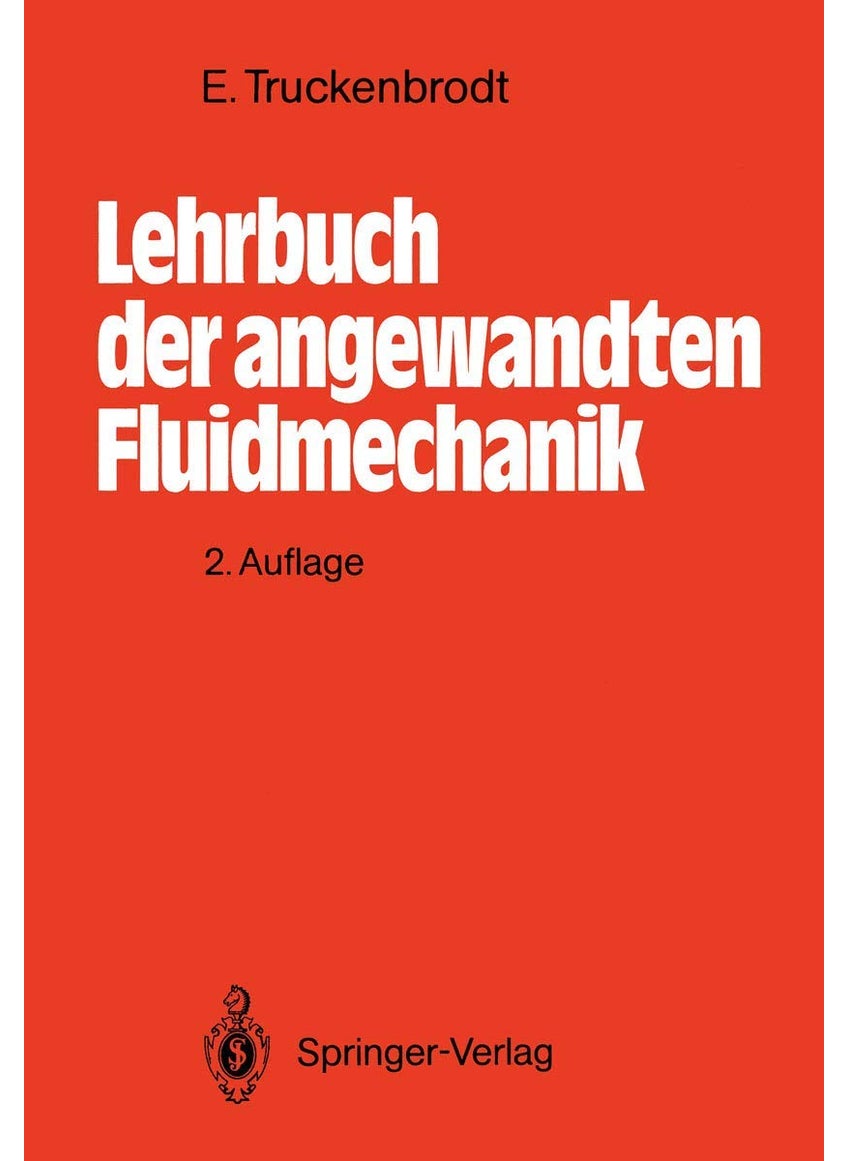 Lehrbuch der angewandten Fluidmechanik 