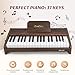 LeeQee Kids Piano Keyboard 37 Keys Digital Wood Toy Piano for Toddlers 35 Professional Music Educational Instrument Toy with Volume Control Portable Birthday Gift for Girls Boys - Image 4