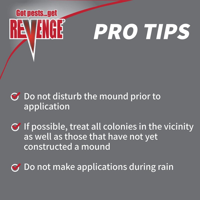 Bonide 4501 Dust, Revenge Fire Killer, 1 lb Ready-to-Use Insecticide for Outdoors, Perimeter Treatment for Ants, Bees, Roaches, Beetles - Image 4