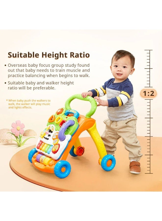VTech Baby عربة المشي الأولى من VTech (برتقالي) - Image 3
