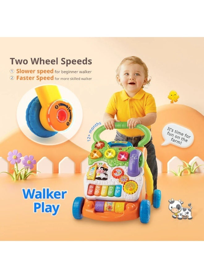 VTech Baby عربة المشي الأولى من VTech (برتقالي) - Image 2