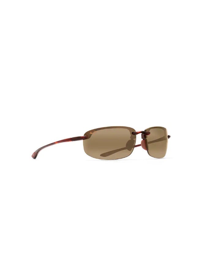 MAUI JIM Ho'okipa Reader H807 1015 Men's Rimless Rectangular Polarized Sunglasses - Image 1