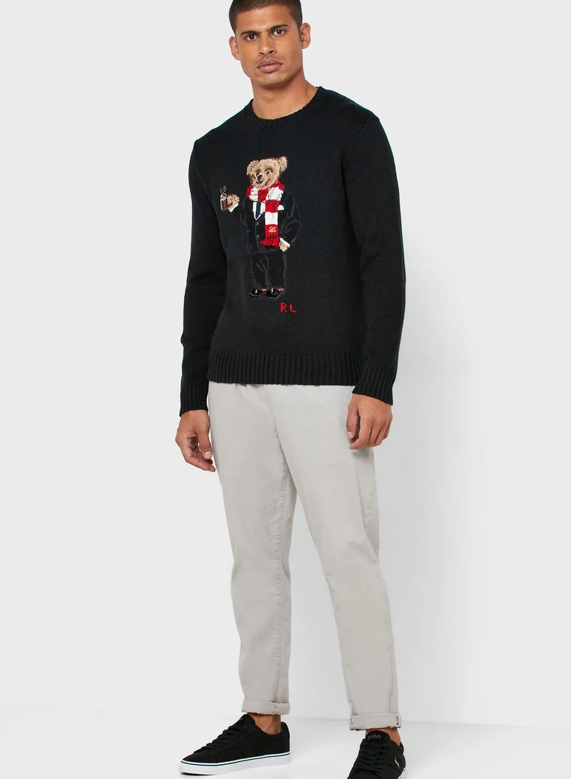 POLO RALPH LAUREN Cocoa Bear Sweater