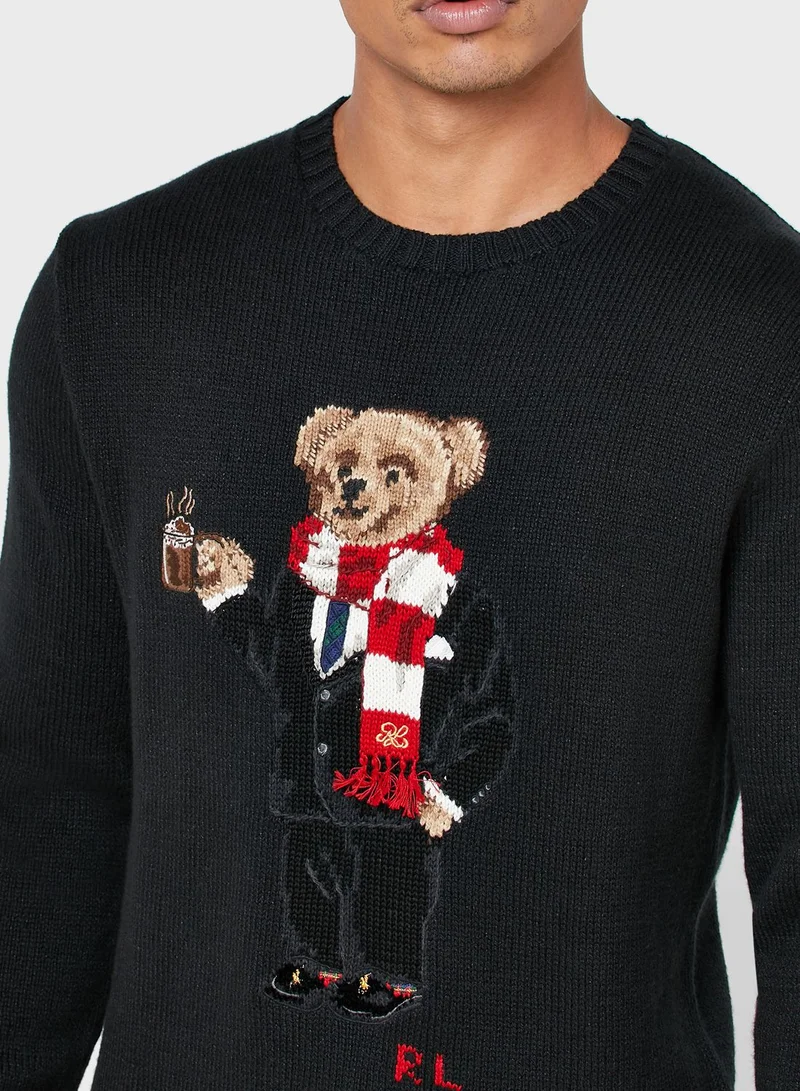 POLO RALPH LAUREN Cocoa Bear Sweater
