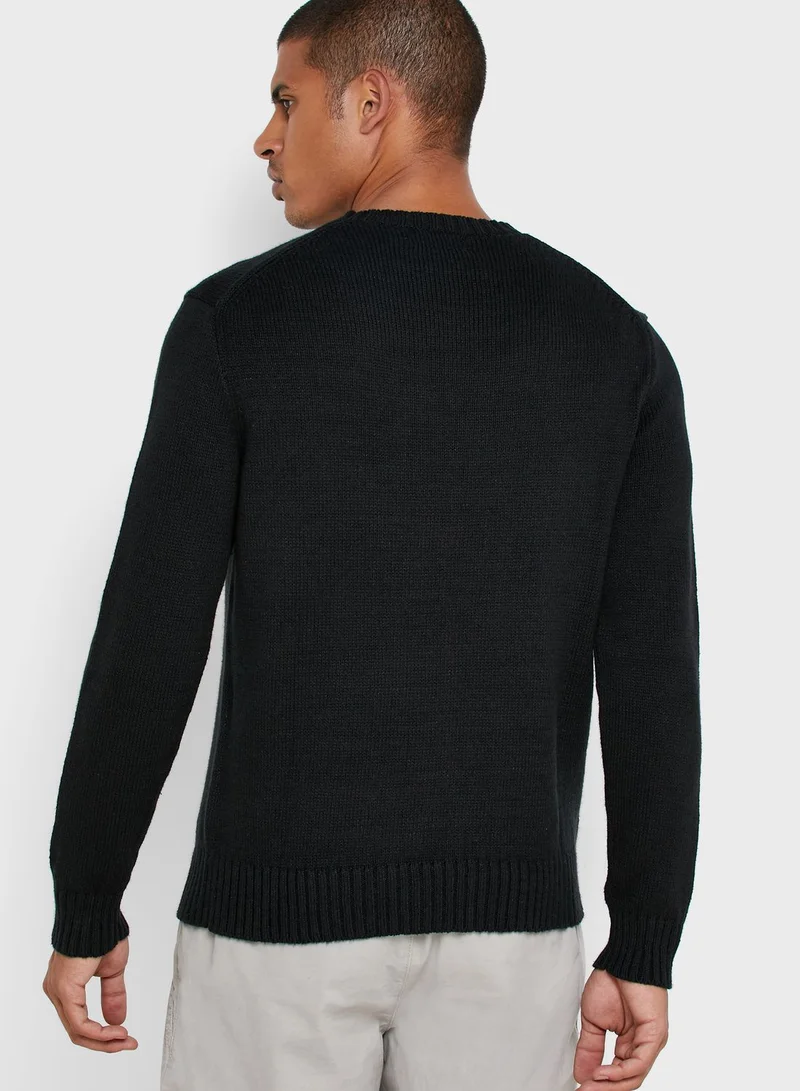 POLO RALPH LAUREN Cocoa Bear Sweater