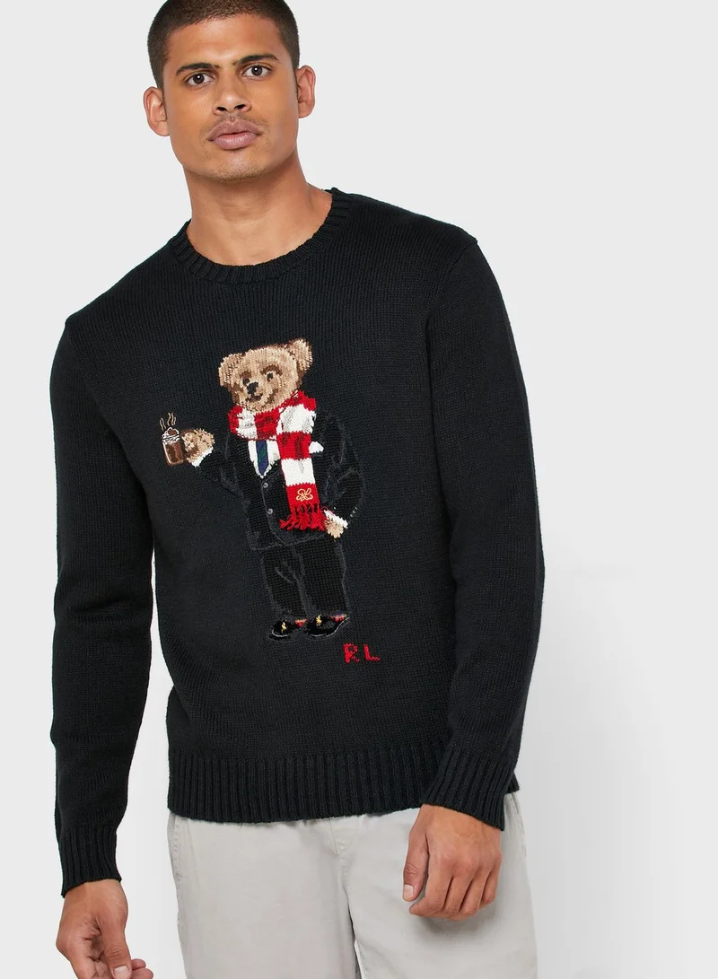 POLO RALPH LAUREN Cocoa Bear Sweater