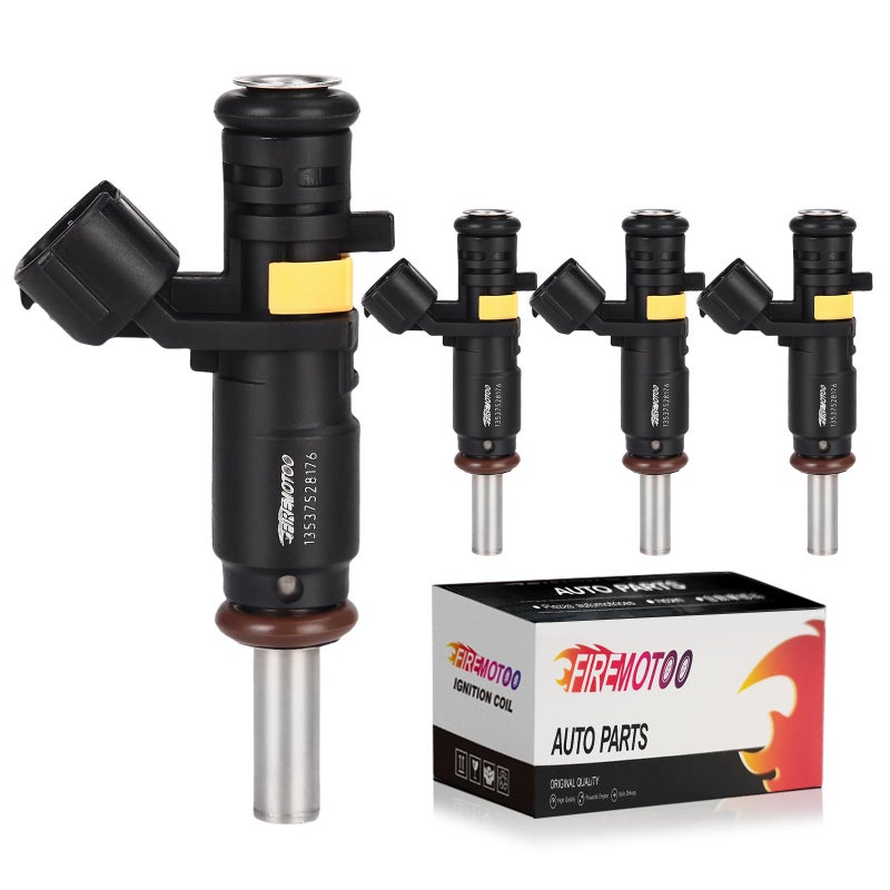 FIREMOTOO Fuel Injectors Pack of 4 6 Holes Compatible with Mini Cooper Base 16L 20072015 Clubman 20082014 Roadster 20122015 Countryman 20112016 Paceman 20132016 for 16L Motor Without Turbo - Image 2