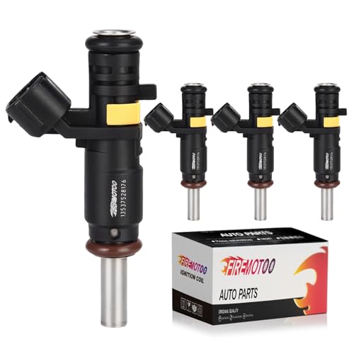 FIREMOTOO Fuel Injectors Pack of 4 6 Holes Compatible with Mini Cooper Base 16L 20072015 Clubman 20082014 Roadster 20122015 Countryman 20112016 Paceman 20132016 for 16L Motor Without Turbo - Image 1