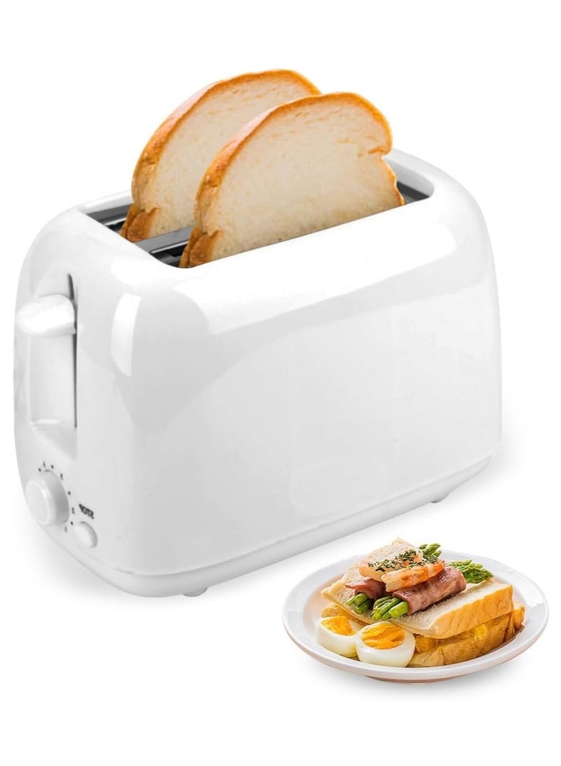 Arabest 650W Toaster, 2 Wider Slot Breakfast Toaster Integrated Bun Warmer Half Metal Material Electric Sandwich DIY Breakfast Bread Maker Kitchen Bread Heating Machine for Family Daily Use at Home - Image 1