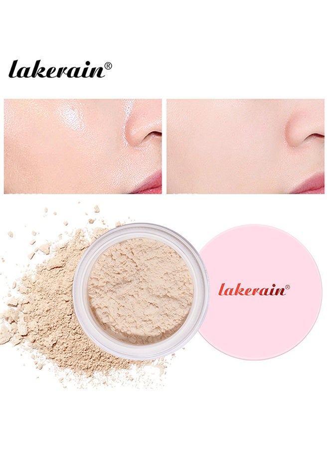 ليكرين بودرة التثبيت النهائية، تخفي المسام وتمنح مظهرًا مطفيًا، تتحكم في الزيوت، بودرة مكياج ناعمة لبشرة مخملية، بودرة تثبيت لتأثير مطفي ناعم، مكياج طويل الأمد، بودرة سائبة - Image 1