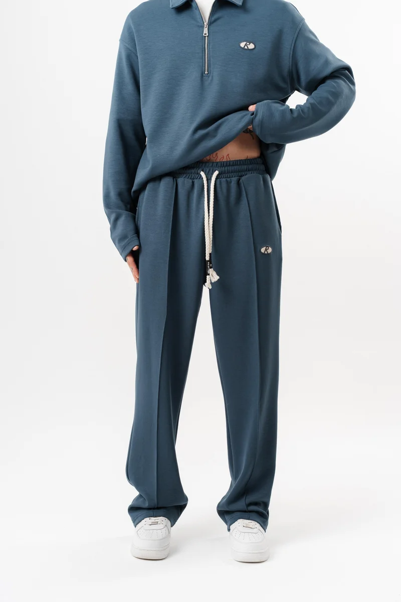 RESPIRE Men's Modal Baggy Sweatpants Petrol