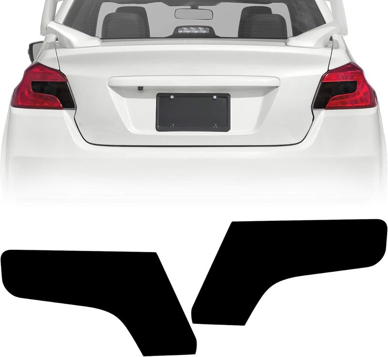 NDRUSH Blackout Taillight Vinyl Tint Film, Precut Overlays,Tail Light Wrap Cover Compatible with 2015-2020 Subaru WRX/STI - Image 1