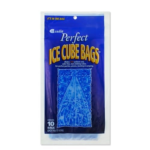 Cadie Ice Cube Bags 10 Pk Size Ea 1 Pack 