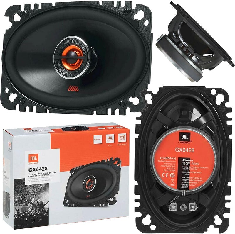 JBL GX642 4 X 6 2Way GX Series Coaxial Car Loudspeakers - Image 1