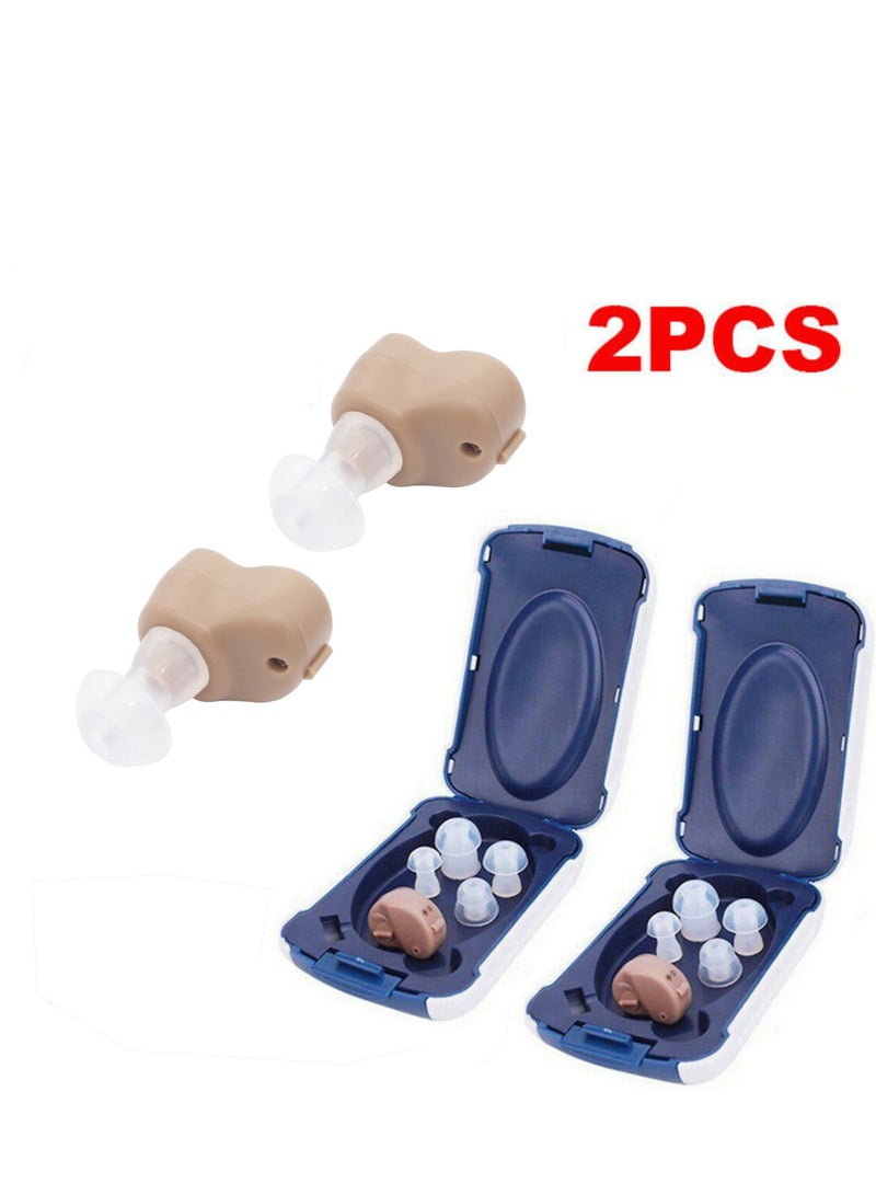 Y&D Mini Invisible Hearing-aid Sound Amplifier Volume Adjustable Ear Hearing Assistant Helper for Deaf Elderly Ear Care - Image 1
