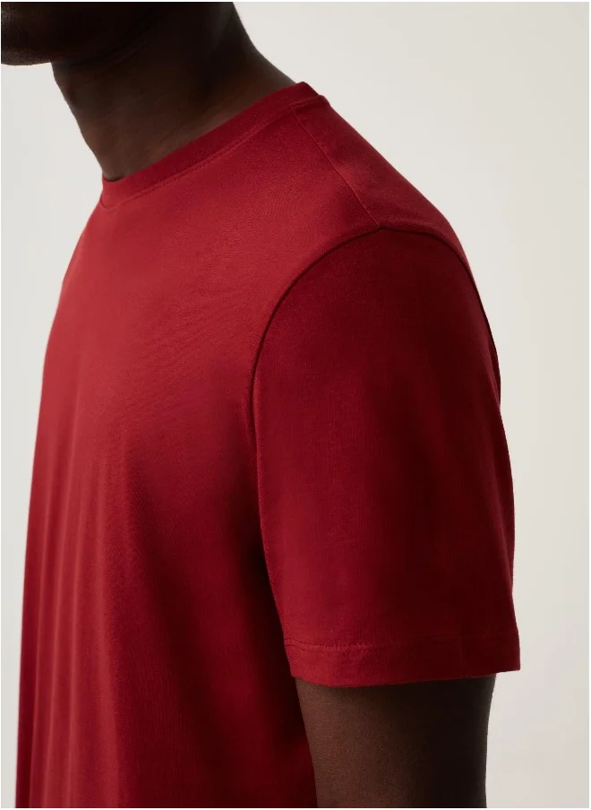 Ovs Organic cotton T-shirt with round neck