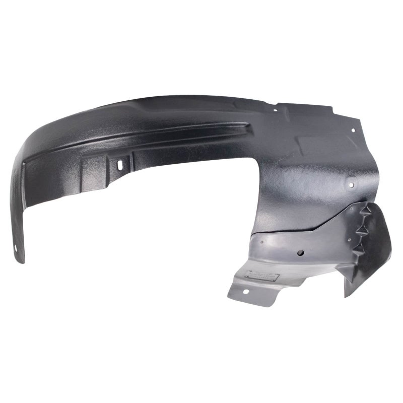 TRQ Front Right Rearward Inner Fender Liner Black Passenger Side Compatible with 20082015 Cadillac CTS GM1249199