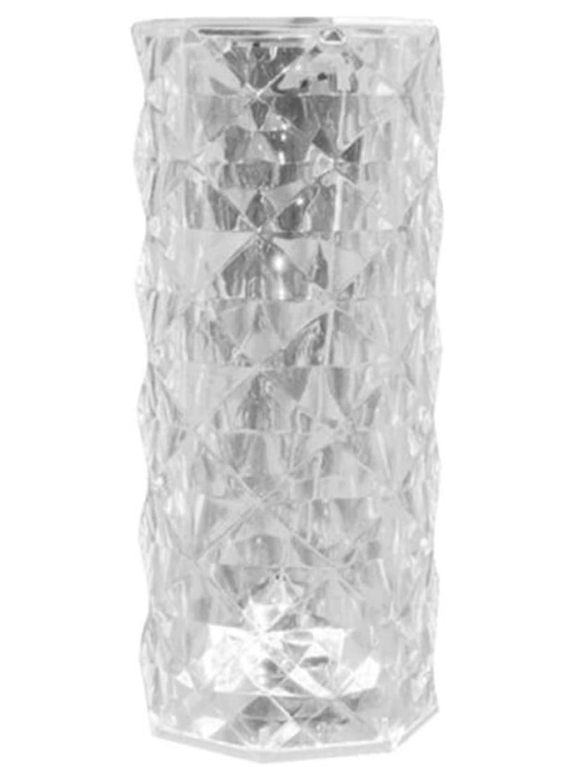 إلترازون Led Crystal Table Lamp, 2021 Creative Touch Control Discolor RGB Night Light, Rechargeable Atmosphere Bedside Lamp 16-Colors Remote Control - Image 1