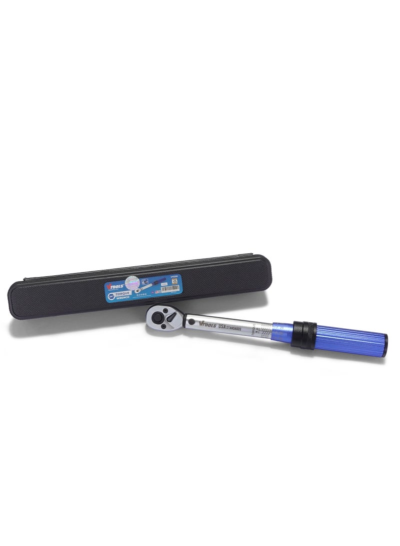 VTOOLS 1/2-inch Adjustable Torque Wrench, 40-220NM - Image 2