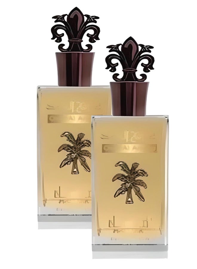 مناسك 2 قطع عطر عود العراقة للرجال 100 مل - Image 1