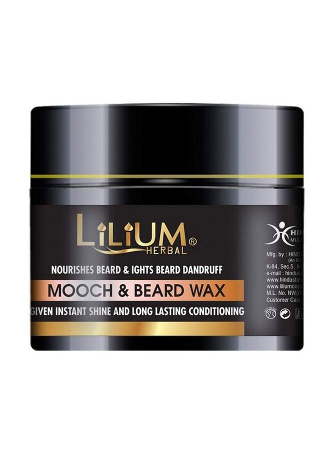 LILIUM - Mooch And Beard Wax For Longlasting Conditioning 50Ml - Image 1