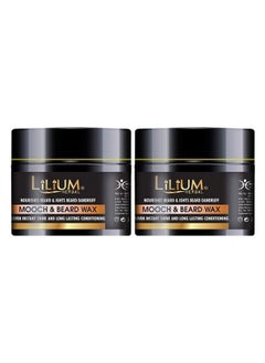 LILIUM Mooch And Beard Wax For Longlasting Conditioning 50Ml  - Image 3