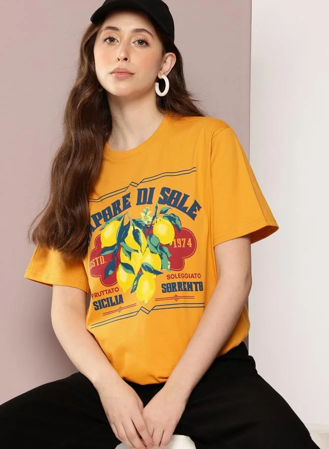 Dillinger Women Oversized Crew Neck T-Shirt