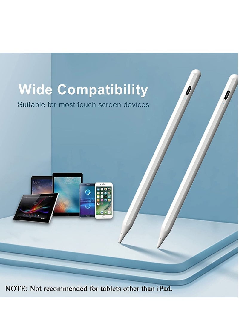 Active Stylus Pen for iOSAndroid Touch Screens, Universal Fine Point Pencil Rechargeable Compatible with iPad,iPad Pro,iPad Air,iPad Mini, Samsung, Smart Phone and Tablet for Writing/Drawing - Image 2