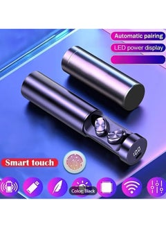 Generic TWS Mini Wireless Sports Headphones Waterproof Hi-Fi Tws Earphones Wireless Touch Control With Microphone TWS Wireless Headphones Earphone Touch Control Earbuds Noise Reduction Sport Headset With Mic Handfree  - Image 2