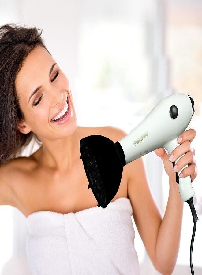 POLITUN Hair Dryer with Quiet Design, Customizable Settings and Overheat Protection for Fast Drying Politun 5000W Model PT-V4 - Image 2