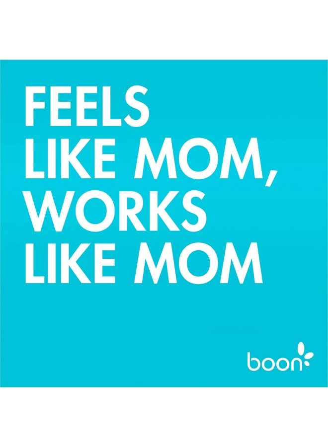 BOON حلمات بون نورش السيليكون بتدفق سريع، 3 قطع مع زجاجات نورش للأطفال، خالية من BPA، ناعمة، تصميم سهل التعلق، مضادة للمغص، تغذية خالية من الهواء، مستلزمات تغذية الأطفال من 6 أشهر فما فوق - Image 5