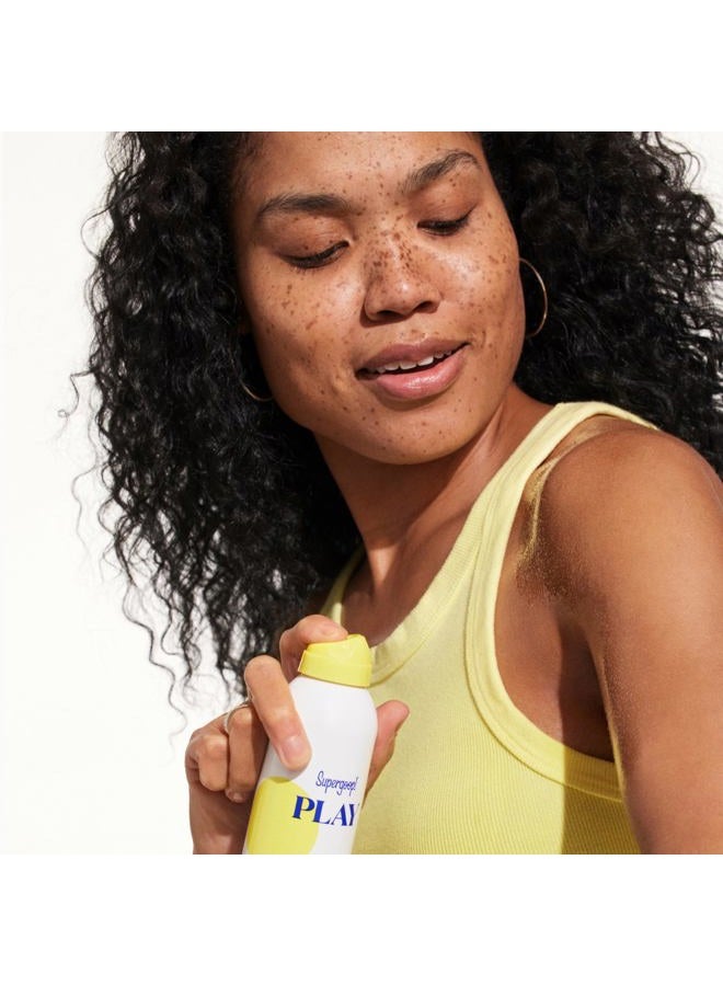Supergoop! PLAY Antioxidant Body Mist w/ Vitamin C, 6 fl oz - SPF 50 PA++++ Broad Spectrum Sunscreen - Body Spray for Sensitive Skin - Clean Ingredients - Great for Active Days  - Image 4
