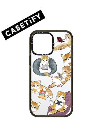 Playful Tabbies on Transparent Case