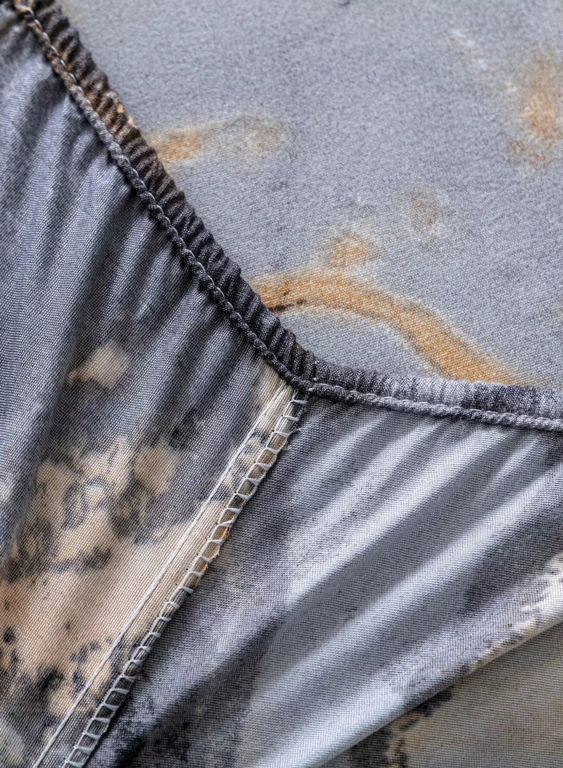 Marble Pattern Fitted Sheet  - Image 4