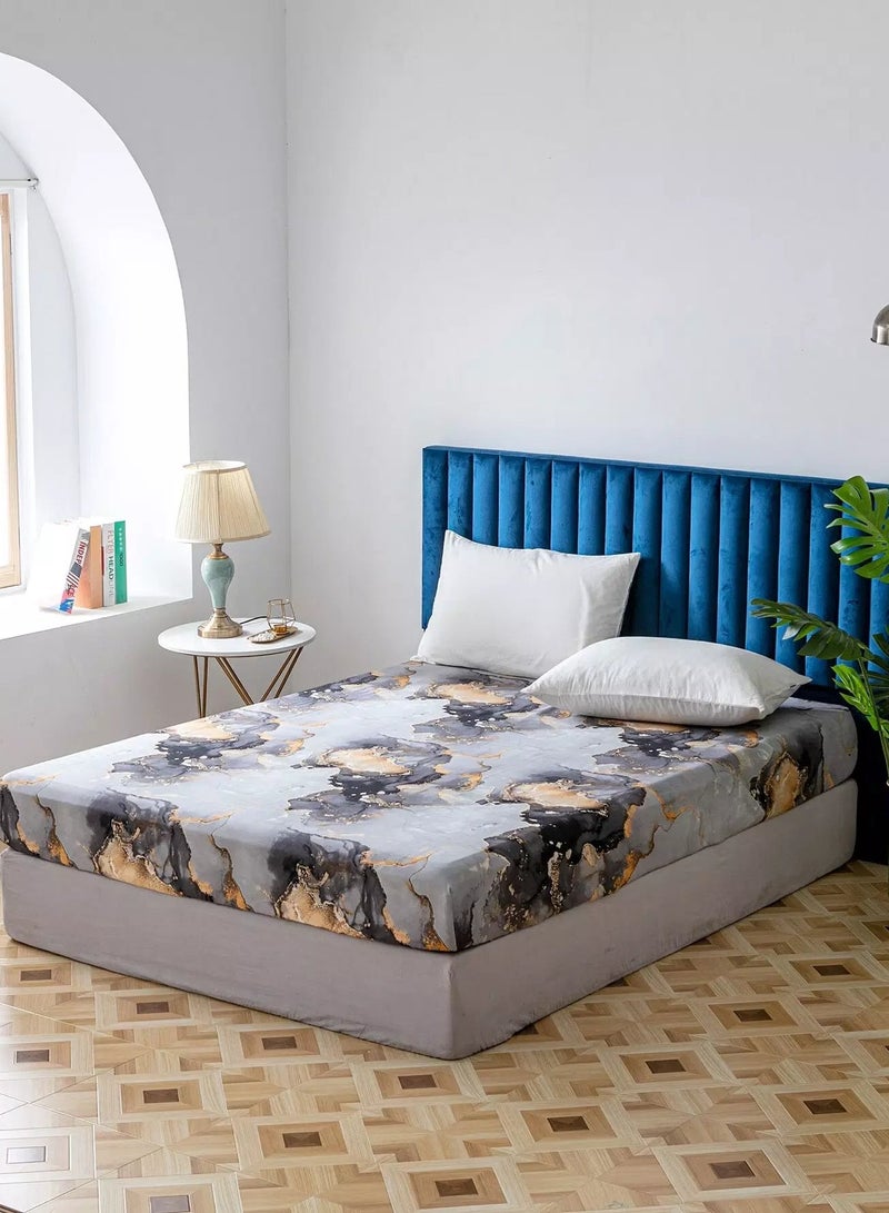 Marble Pattern Fitted Sheet  - Image 5