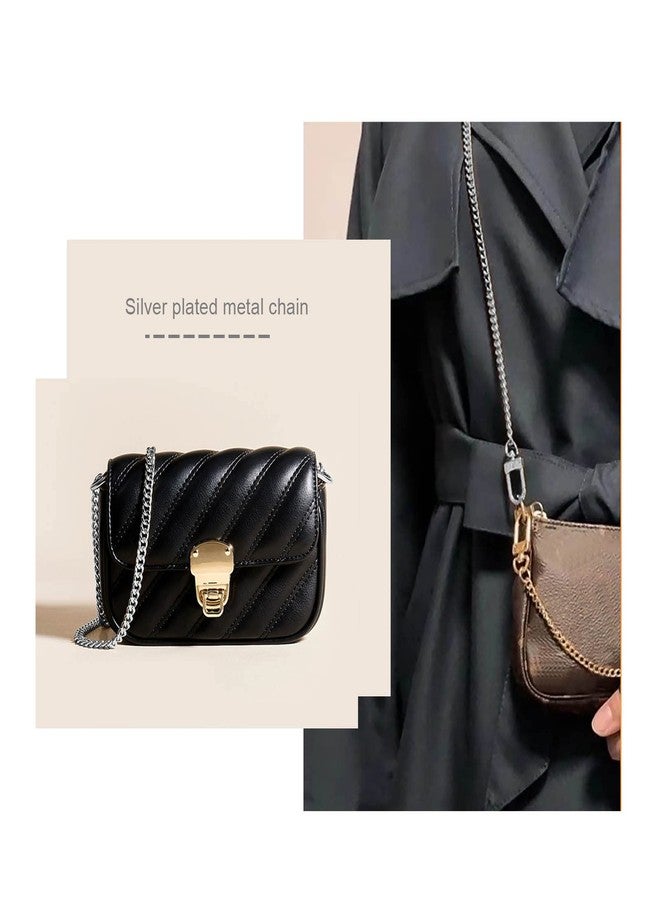 Create idea Mobile Phone Chain Replacement Phone Metal Chain Strap Necklace Shoulder Strap for Changing and Hanging Handbag Chain Strap 120 cm Chain Carry Strap Silver - Image 3