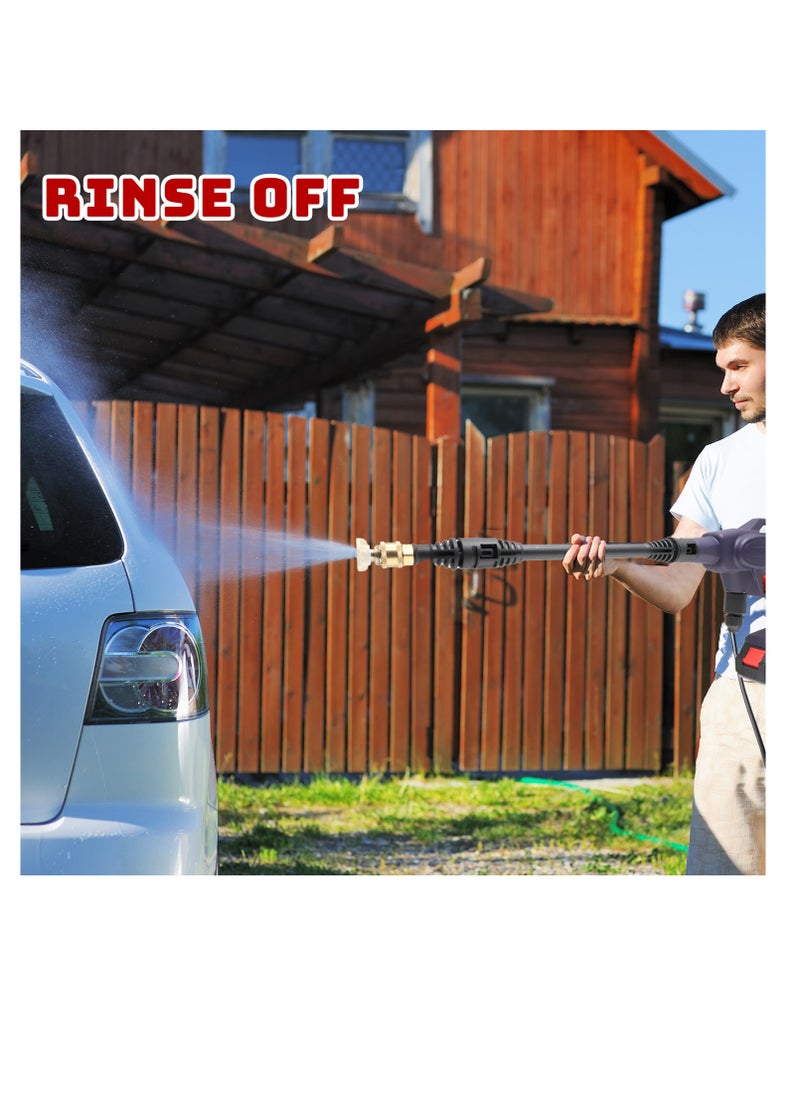 makute Cordless Pressure Washer with 2pcs 20V Large Capacity Battery for Washing Cars/Fences/Siding  - Image 4