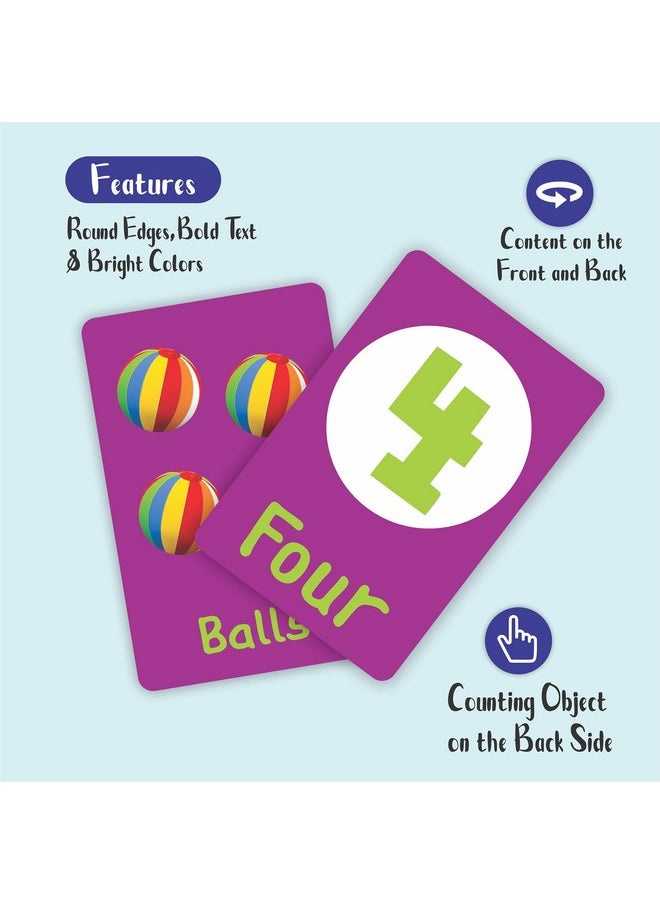Bookworm - Bookworm Learning Cards for Kids | 36 Cards | Kids Learning with Fun | 1 to 6 Years | Learning Cards for Kids - Image 1