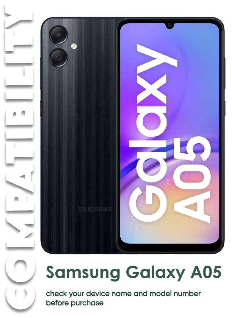 ACLIX 4 Pieces Antistatic ESD Dustproof Premium Quality High Definition Tempered Glass Screen Protector Designed For Samsung Galaxy A05 - Image 3