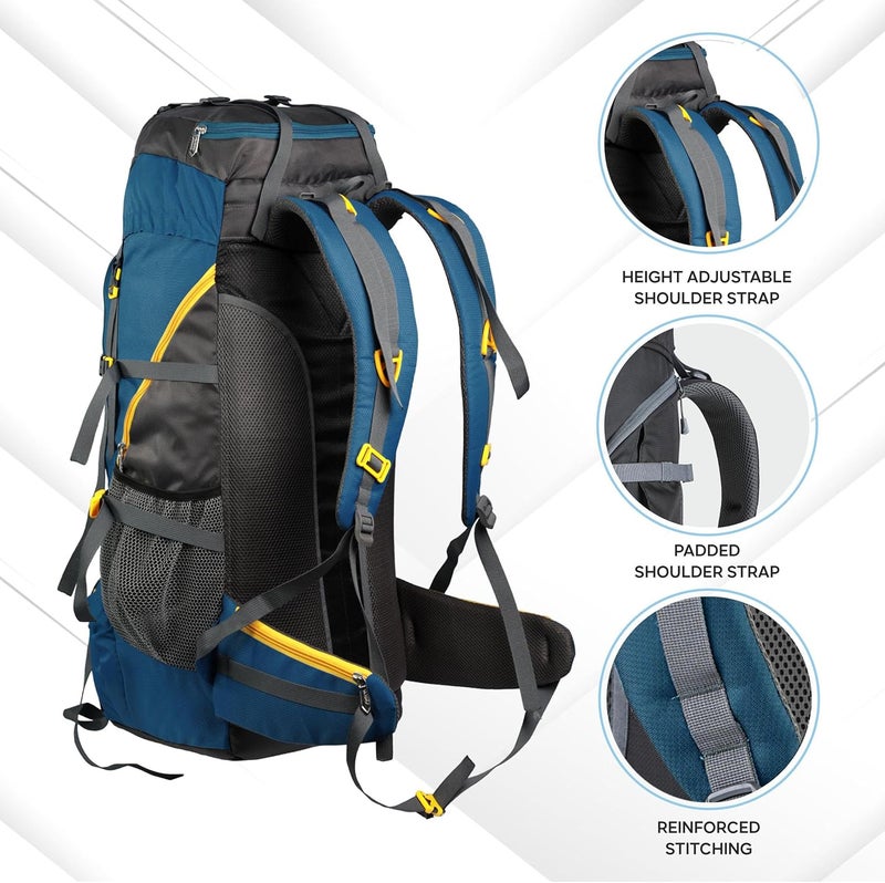 TRAWOC TRAILBLAZE 75L Rucksack for Outdoor Adventures - Image 4