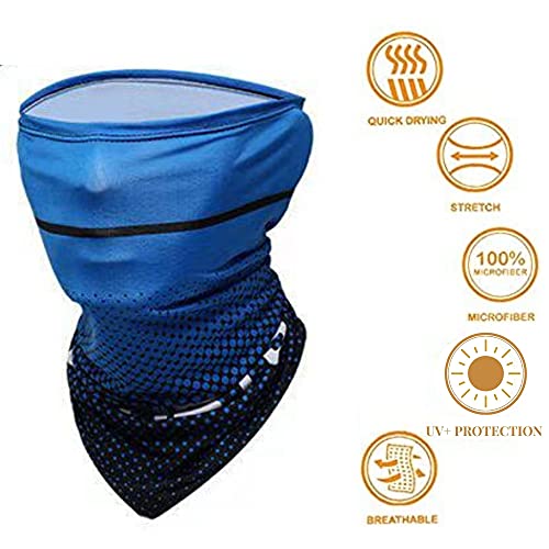 FABSPORTS Cooling Arm Sleeves & Bandana combo for Men & Women with UV Protection, Quick Dry, for cycling, cricket, skating, biking etc - Image 2