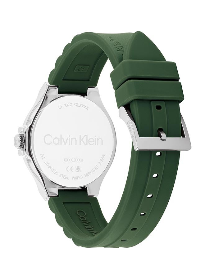 CALVIN KLEIN ساعة كالفن كلاين الرجالية ذات الهيكل الرمادي - 25200487 - Image 2