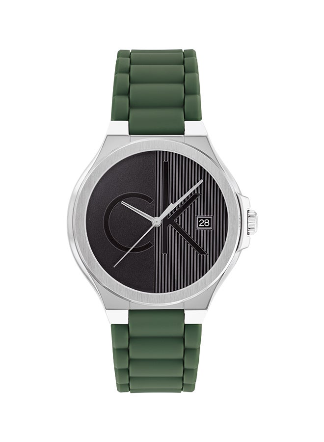 CALVIN KLEIN ساعة كالفن كلاين الرجالية ذات الهيكل الرمادي - 25200487 - Image 1