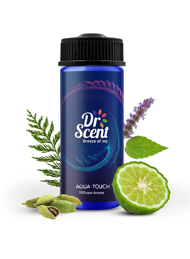 Dr Scent Dr Scent Breeze of Joy Aqua Touch Aroma Oil Diffuser | Made in the UK | For Home, Office, Hotel &amp; SPA