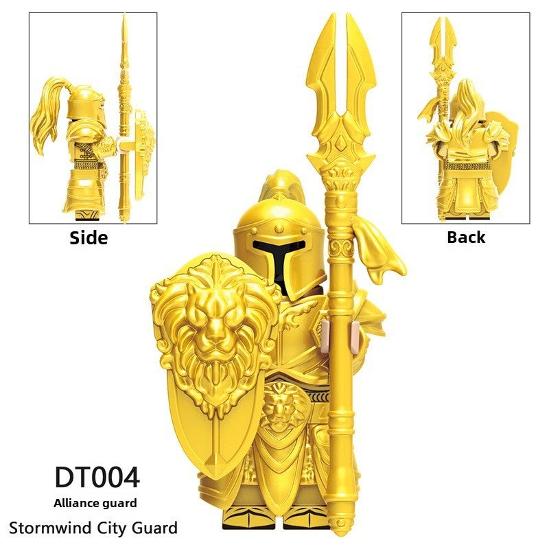 Foreign Trade Specializes in Dt8902 Game Alliance Defender Warcraft Small Particle Building Block Minifigure Export Bag(DT003) - Image 5
