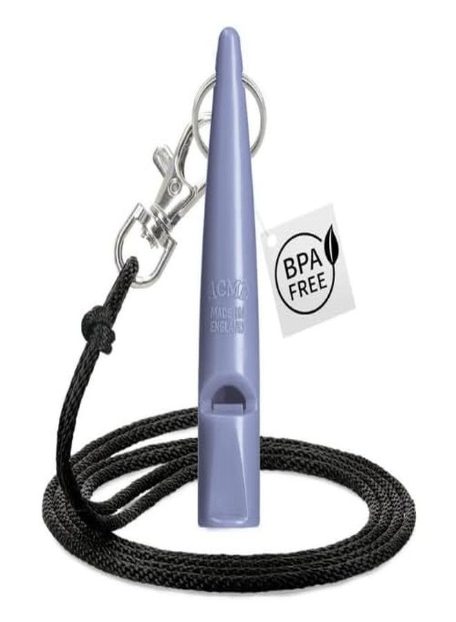 ACME 210.5 Professional Dog Training Whistle with Lanyard. BPA-Free Plastic. 90 dBA. Standardized 5700Hz Frequency for Smaller Dogs. Weatherproof. Made in The UK (Violet/Black) - Image 1