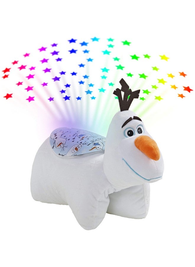 Pillow Pets وسادة حيوانات ديزني فروزن II أولاف رجل الثلج ضوء النوم - دمية محشوة ناعمة، بيضاء - Image 1