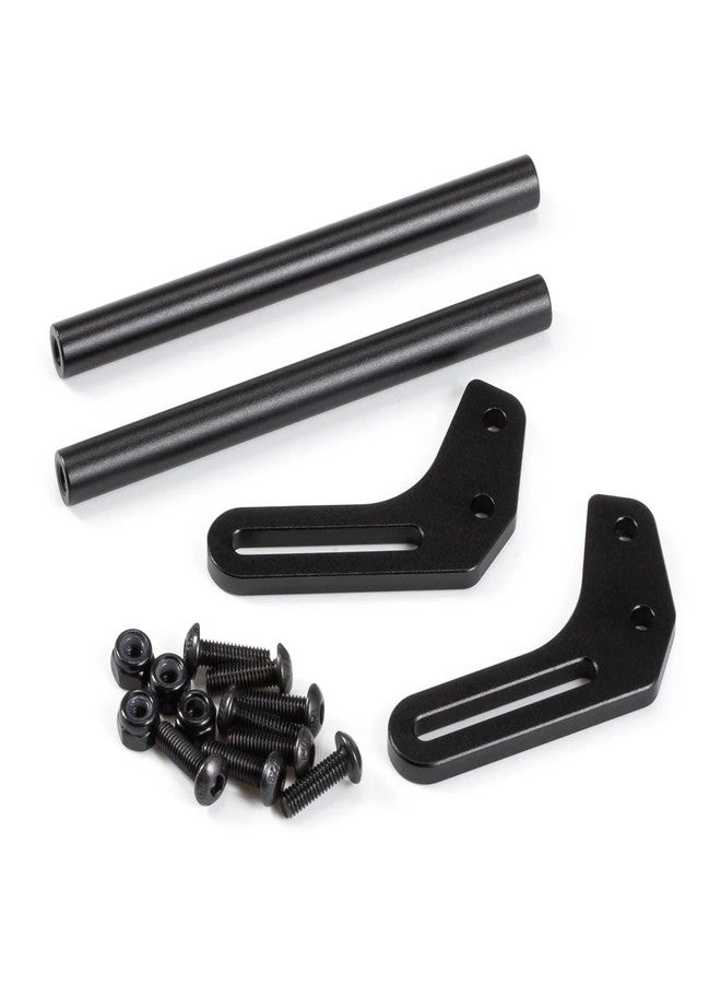 RXZIXYL Ultra Simple LCG Bumper Aluminum Alloy Front Bumper Bull Bars for 1/10 RC Crawler Gspeed SCX10 Dodge Power Wagon FJ40 Body - Image 3