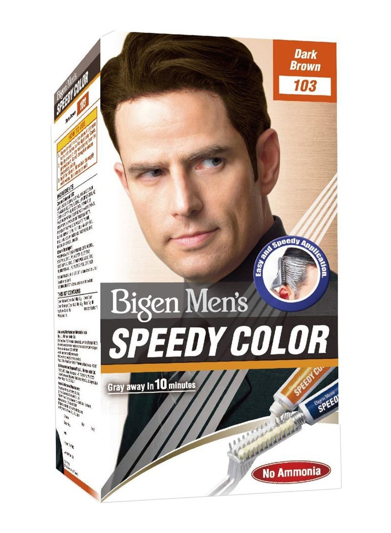 Bigen Speedy Hair Color 103 Dark Brown 80grams